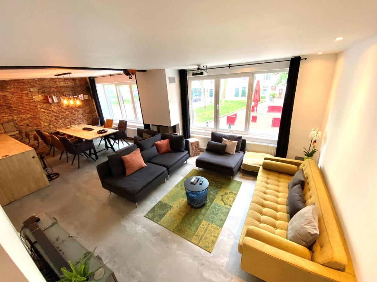 The Square - Vacation Rental With Outdoor Sauna - Centre Of Antwerp Exterior photo